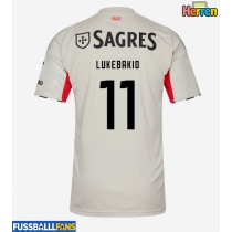 Benfica Dodi Lukebakio #11 Auswärtstrikot 2025-26 Kurzarm